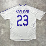 【正規品2007-2008 adidas Real Madrid home SNEIJDER #23】