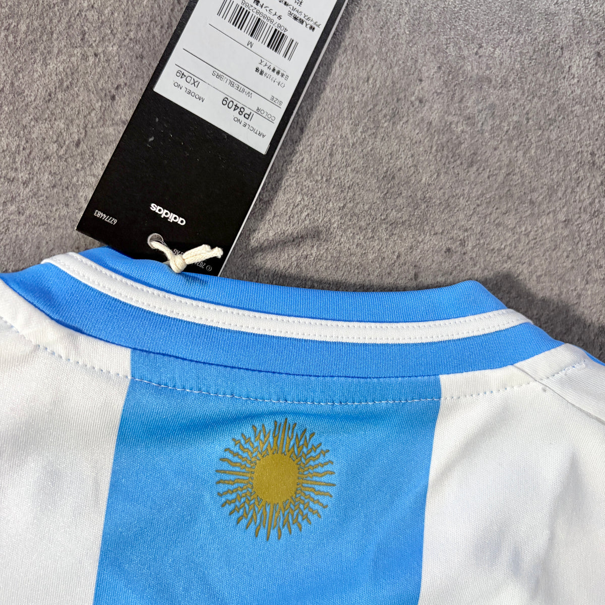 【BNWT正規品2024 adidas Argentina home shirt】