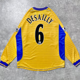 【正規品2000-2002 UMBRO Chelsea away/third L/S DESAILLY #6】
