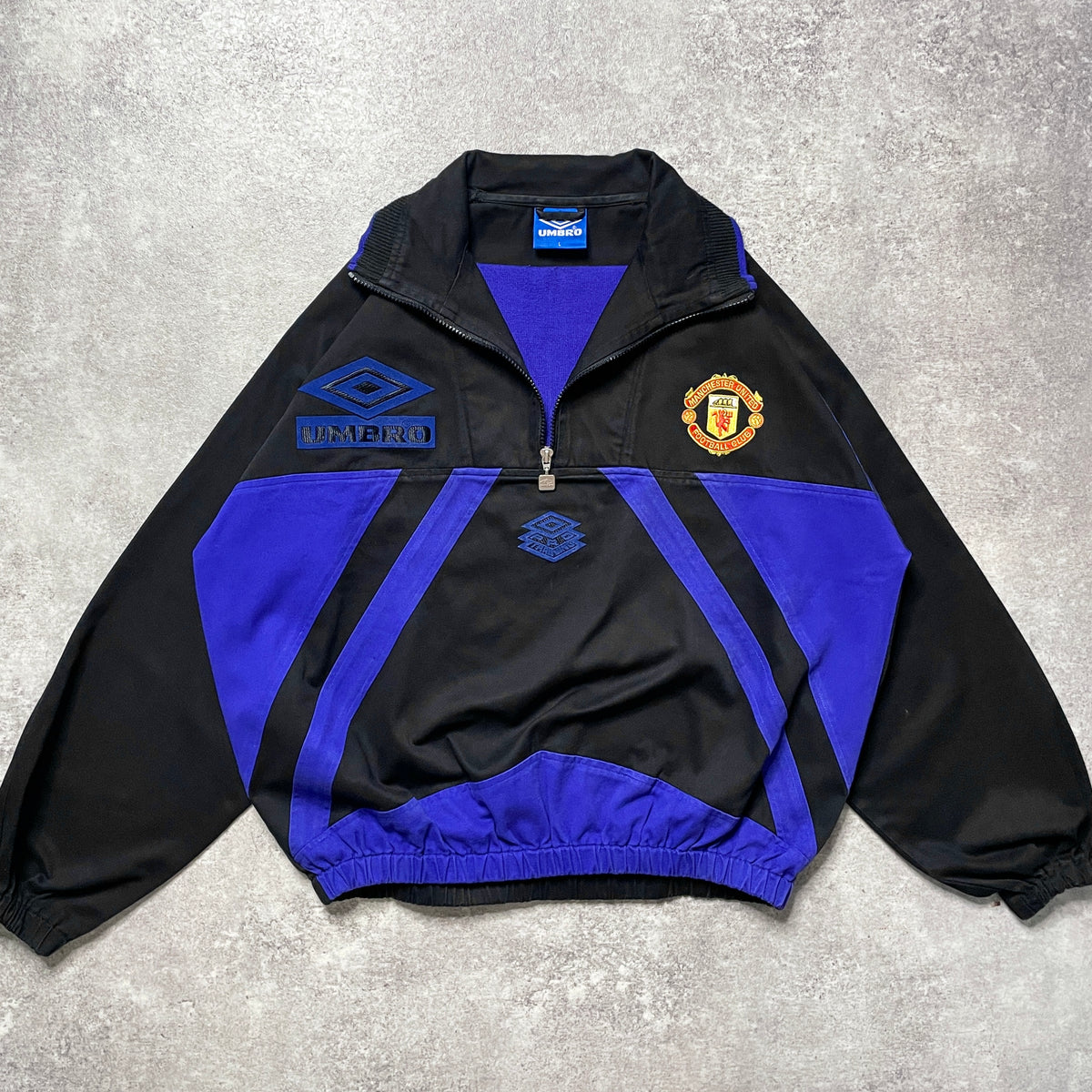 【正規品90s UMBRO Manchester United drill top】