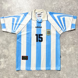 【正規品1996-1997 adidas Argentina home #15】