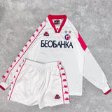 【正規品1996-1998 Kappa Red Star Belgrade away shirt】