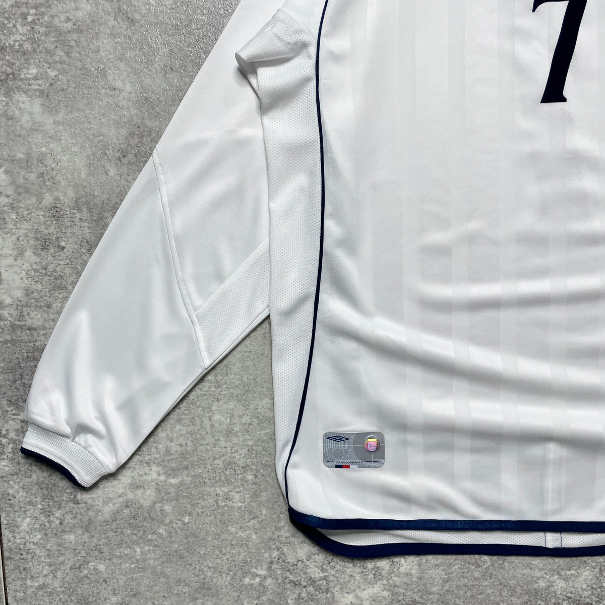 【正規品2001-2003 UMBRO England L/S Beckham #7】