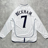 【正規品2001-2003 UMBRO England L/S Beckham #7】