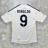 【正規品2009-2010 adidas Real Madrid home RONALDO #9】