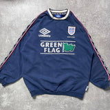 【正規品1996-1998 UMBRO England Green Flag sweat】