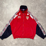 【正規品1998-1999 UMBRO Sevilla velours track jacket】