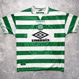 【正規品1997-1999 UMBRO Celtic Home shirt】