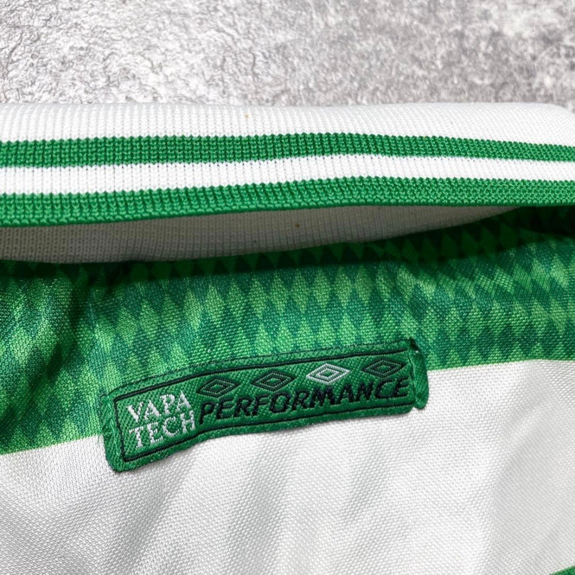 【正規品1997-1999 UMBRO Celtic Home shirt】