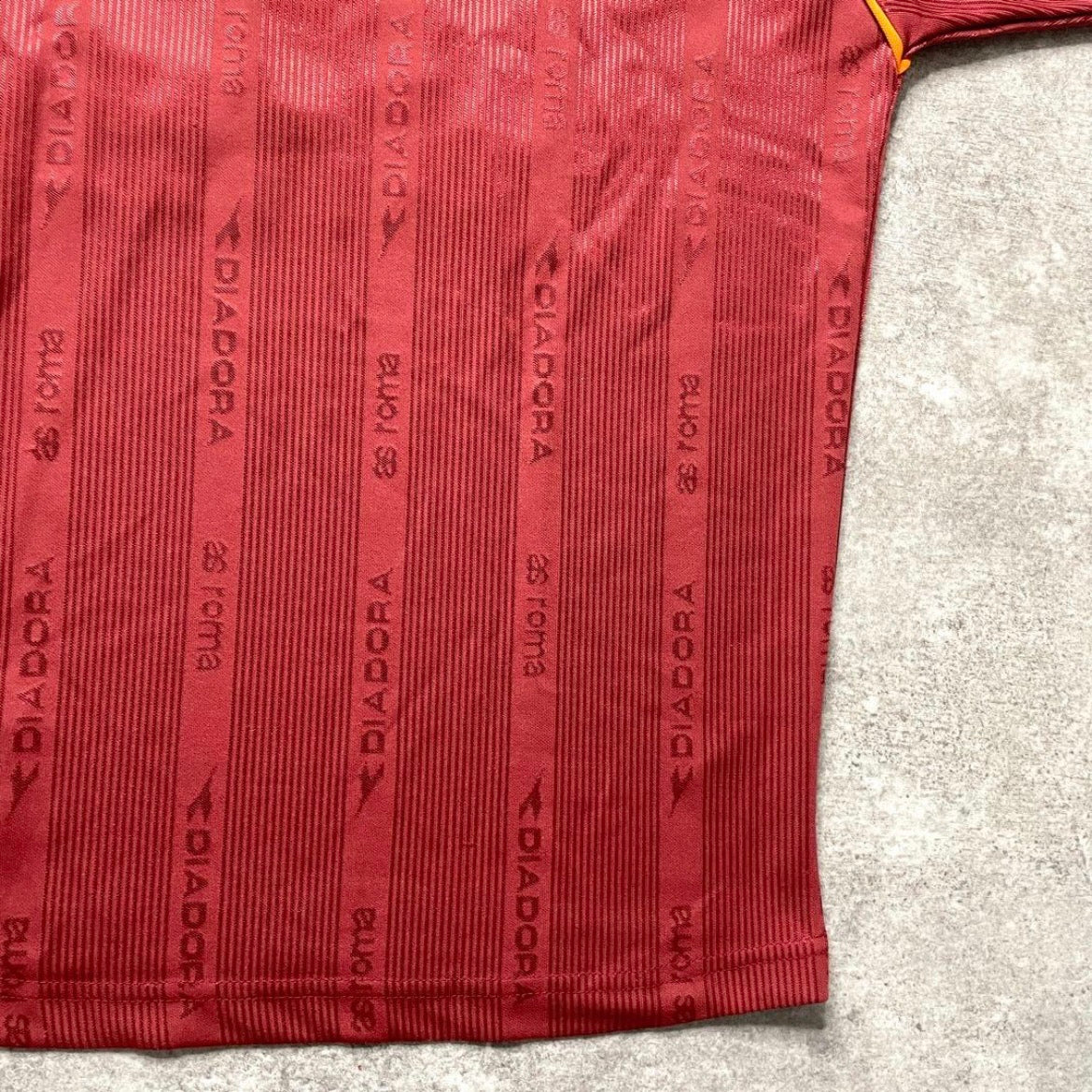 【正規品1999-2000 diadora Roma Home Shirt】