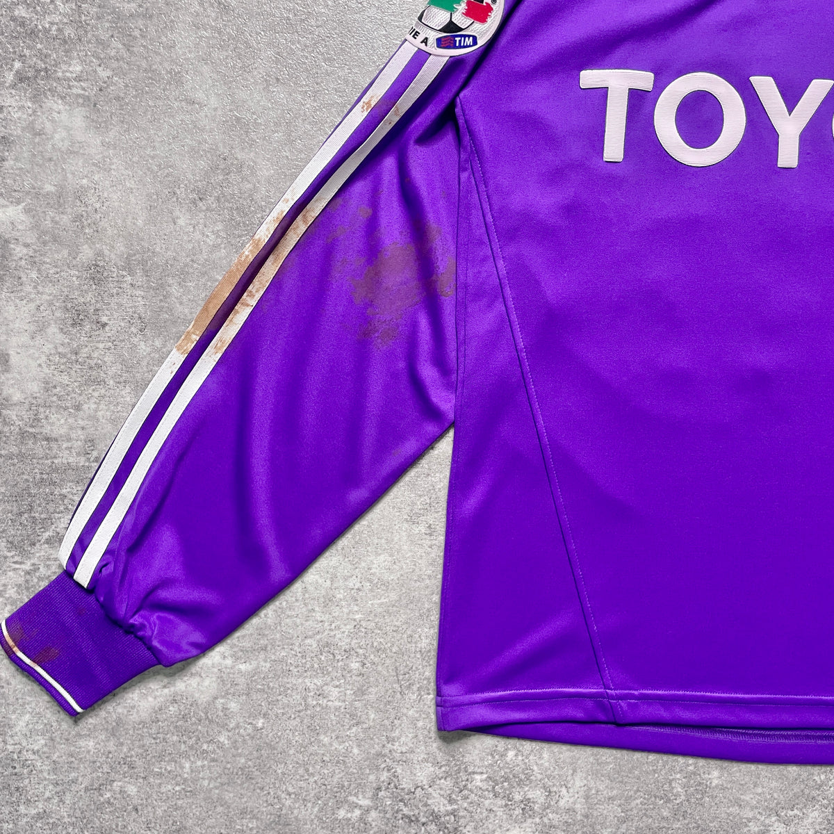【正規選手支給実使用品2004-2005 Fiorentina home L/S NAKATA #10】