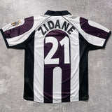 【正規品1997-1998 kappa Juventus home ZIDANE #21】