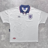 【正規品1993-1995 UMBRO England home shirt】