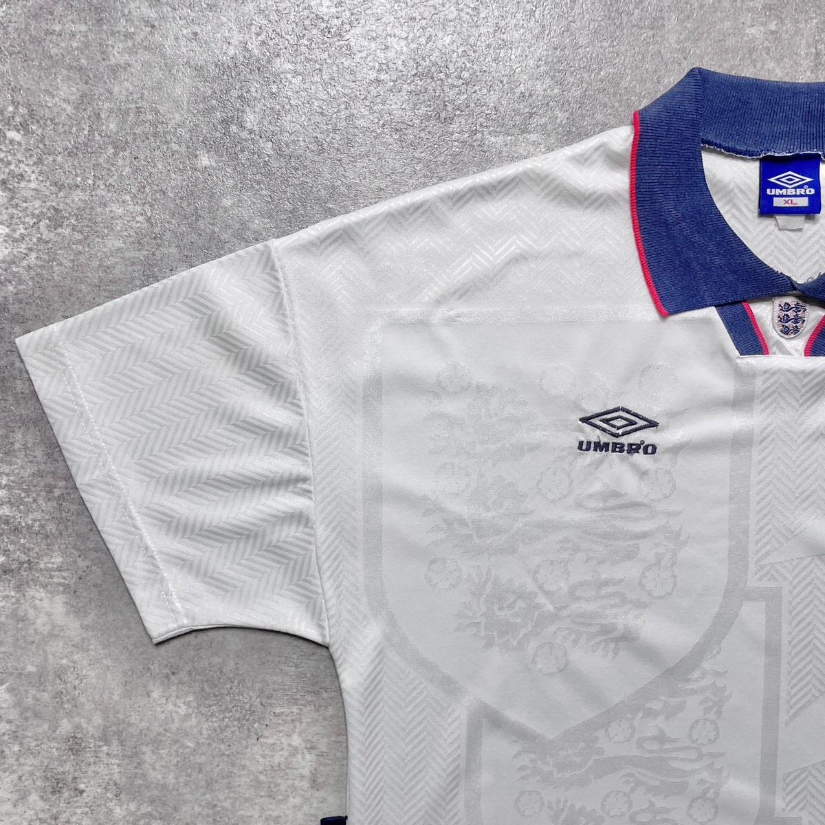 【正規品1993-1995 UMBRO England home shirt】