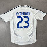 【正規品2006-2007 adidas Real Madrid home Beckham #23】