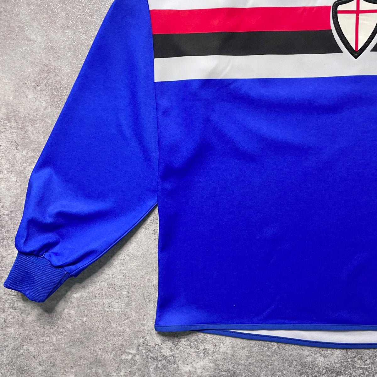 【正規品2003-2004 asics Sampdoria home L/S 柳沢#13】