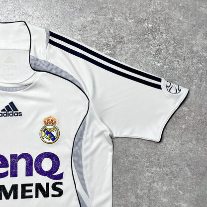 【正規品2006-2007 adidas Real Madrid home Raul #7】