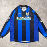 【正規選手実使用品2002-2003 asics Atalanta home L/S ROSSSINI #9】