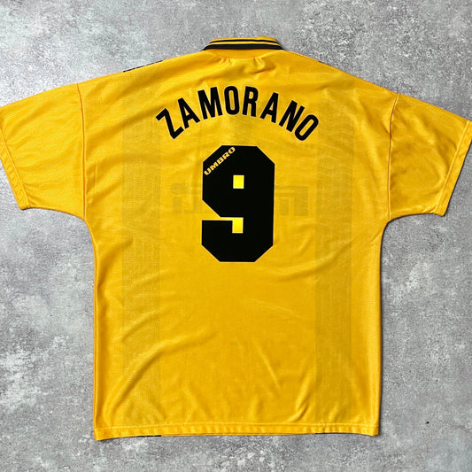【正規品1996-1997 UMBRO Inter Milan 3rd ZAMORANO #9】