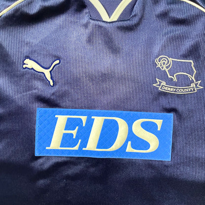 【正規品2000-2001 Derby County L/S KINKLADZE #10】