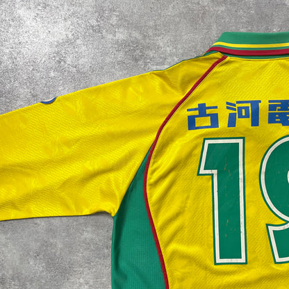 【正規選手実使用品1999-2000 MIZUNO JEF United CHIBA home L/S #19】