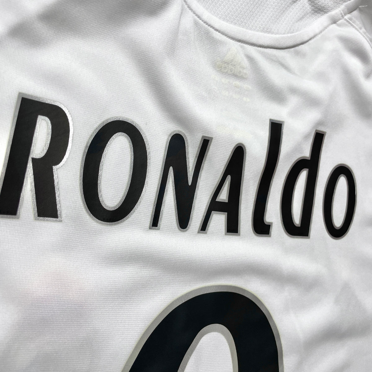 【正規選手支給品2005-2006 adidas Real Madrid home L/S Ronaldo #9】