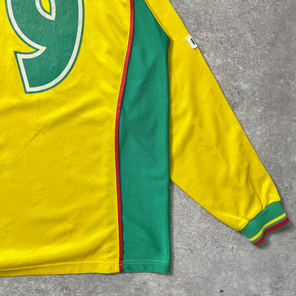 【正規選手実使用品1999-2000 MIZUNO JEF United CHIBA home L/S #19】