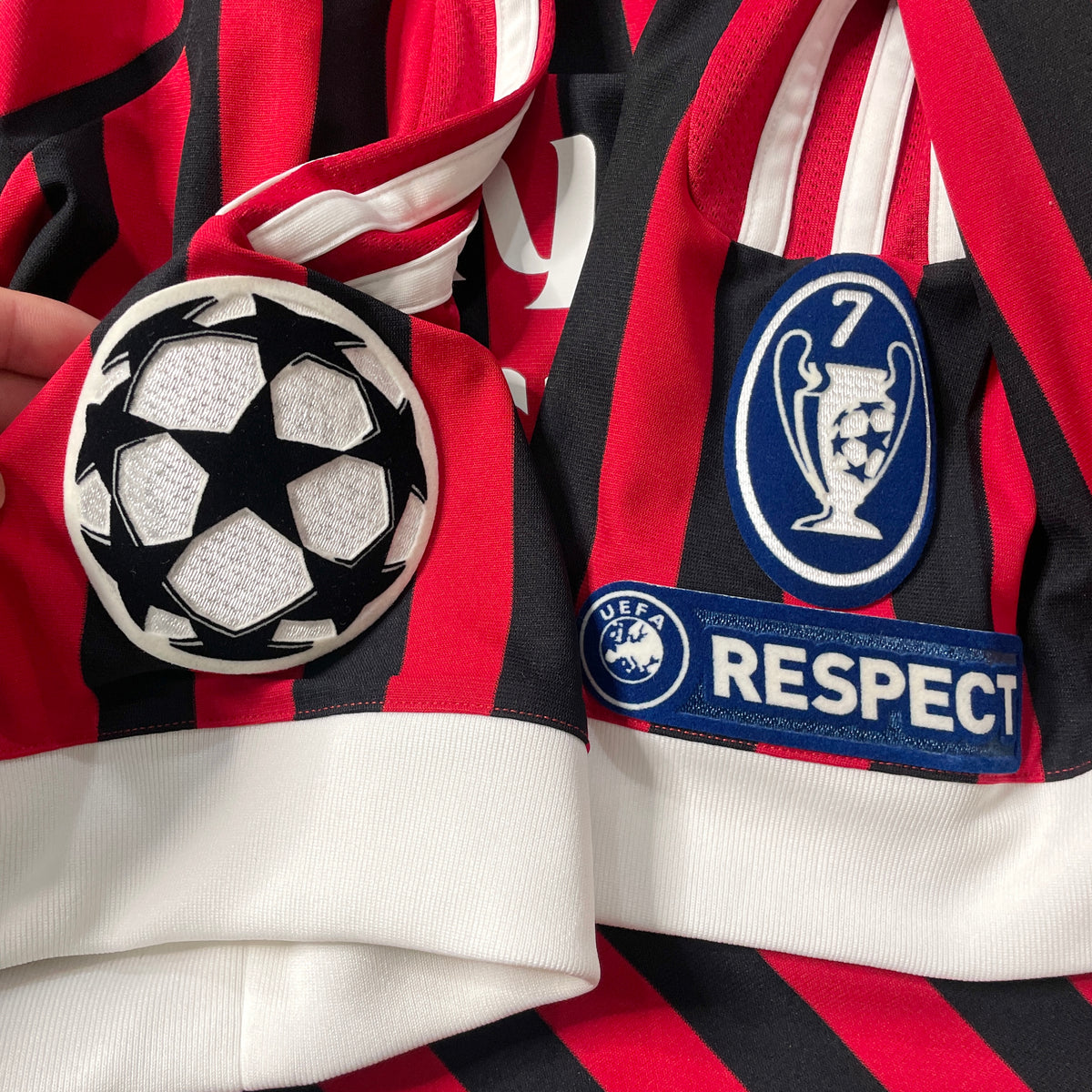 【正規品2011-2012 adidas AC Milan home PRINCE #27】
