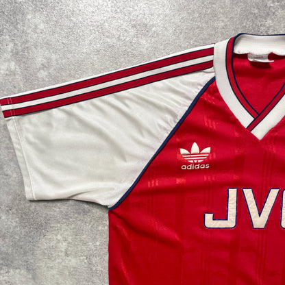 【正規品1988-1990 adidas arsenal home shirt】