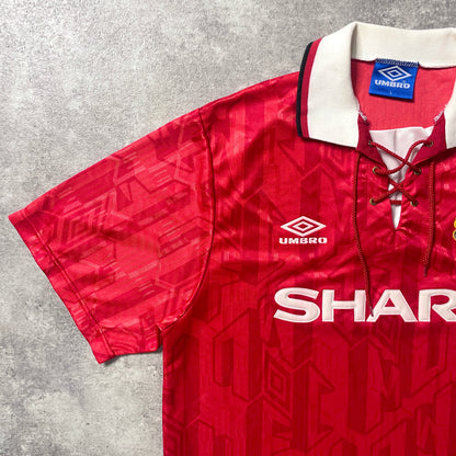 【正規品1992-1994 UMBRO Manchester United home】