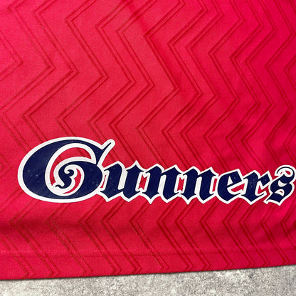 【正規品1996-1998 NIKE Arsenal home L/S shirt 歴代選手サイン入】