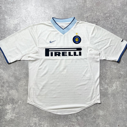 【正規品2000-2001 NIKE Inter Milan away RONALDO #9】