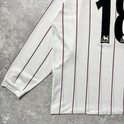 【正規品2002-2003 Fila West Ham United away L/S #18】