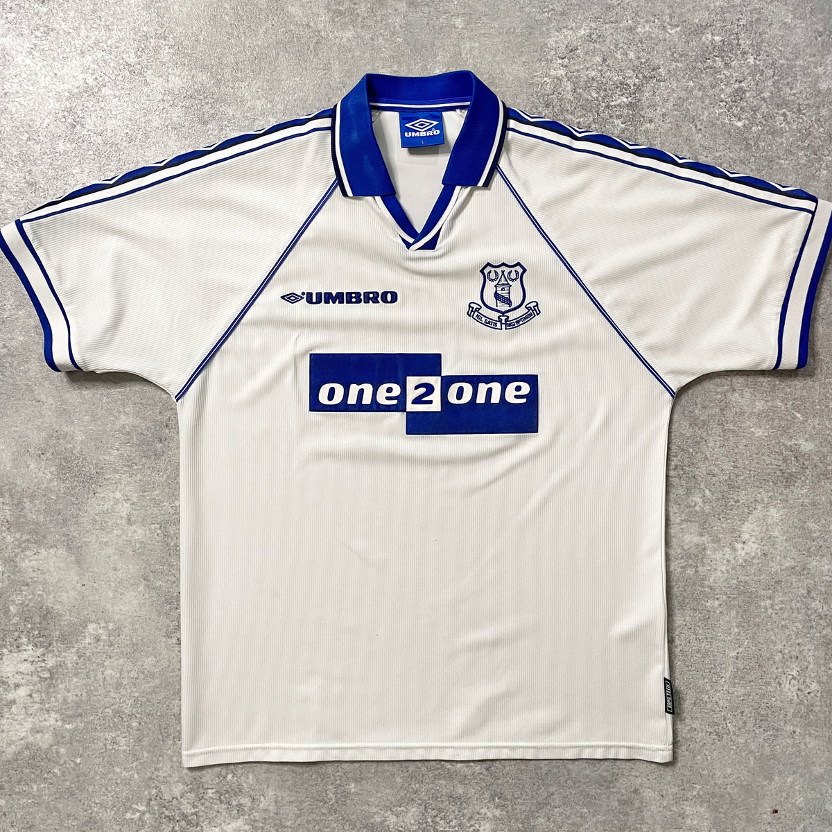【正規品1998-1999 UMBRO Everton away shirt】