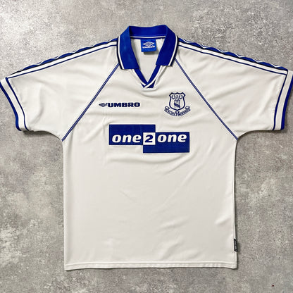【正規品1998-1999 UMBRO Everton away shirt】