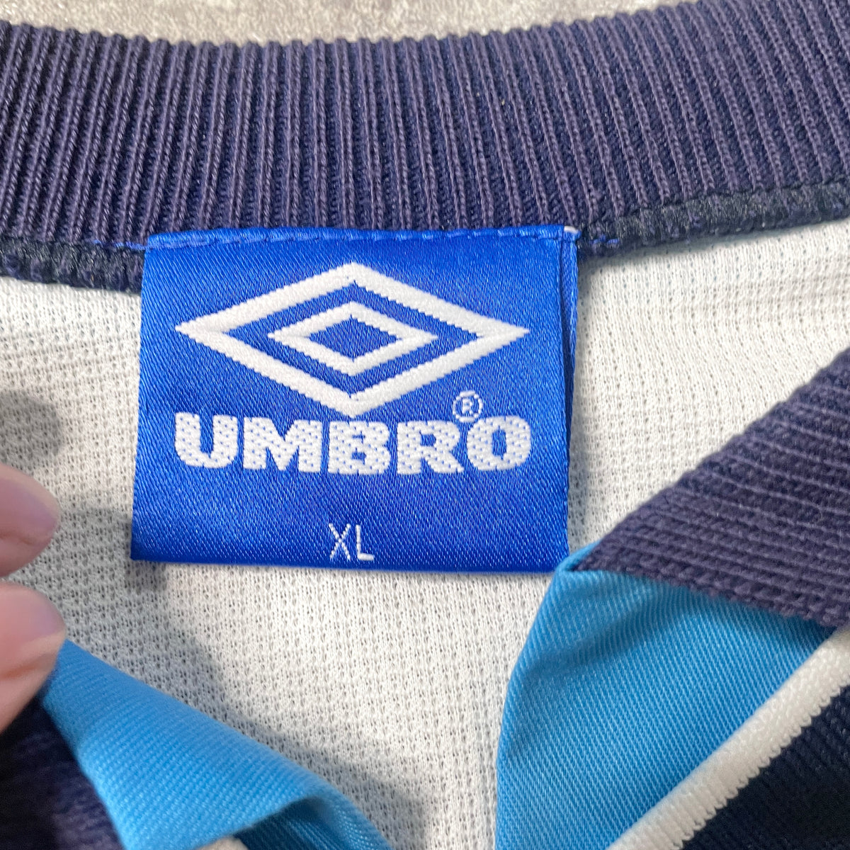 【正規選手支給品1995(-1997) UMBRO England home L/S Pearce #3】