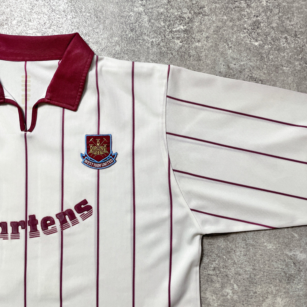 【正規品2002-2003 Fila West Ham United away L/S #18】