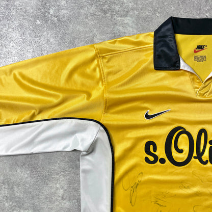 【正規品1998-2000 NIKE BVB Dortmund home L/S shirt】