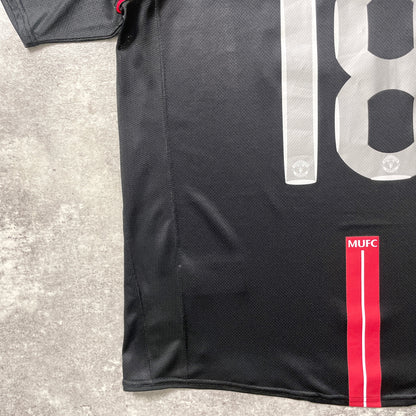 【正規品2007-2008 NIKE Manchester United away SCHOLES #18】