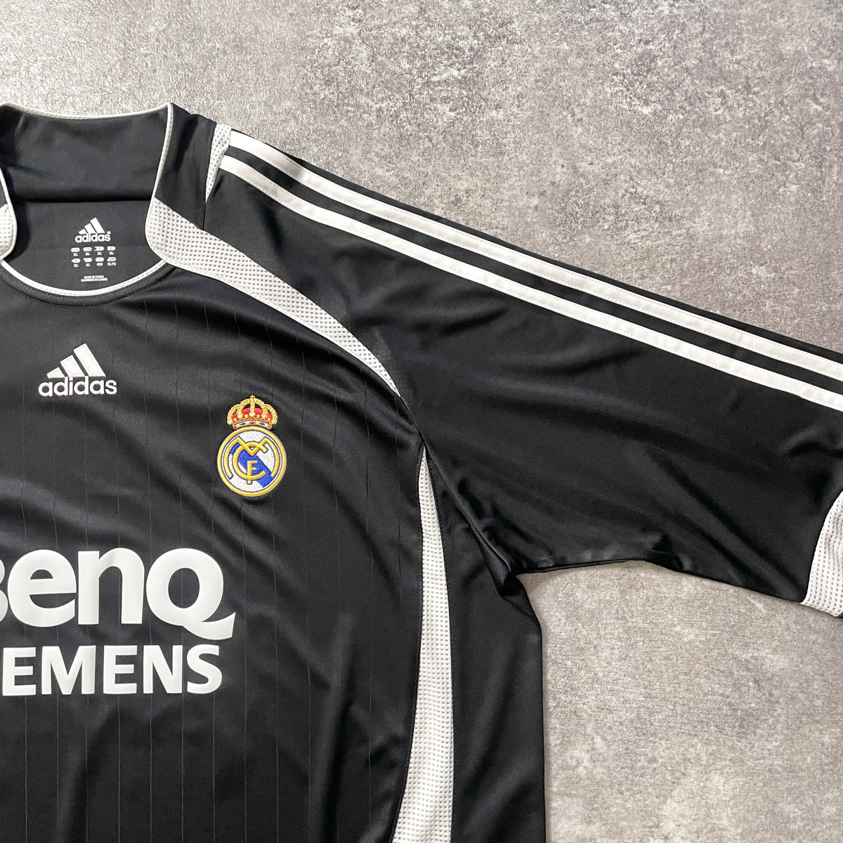【正規選手支給品2006-2007 adidas Real Madrid away L/S Beckham #23】