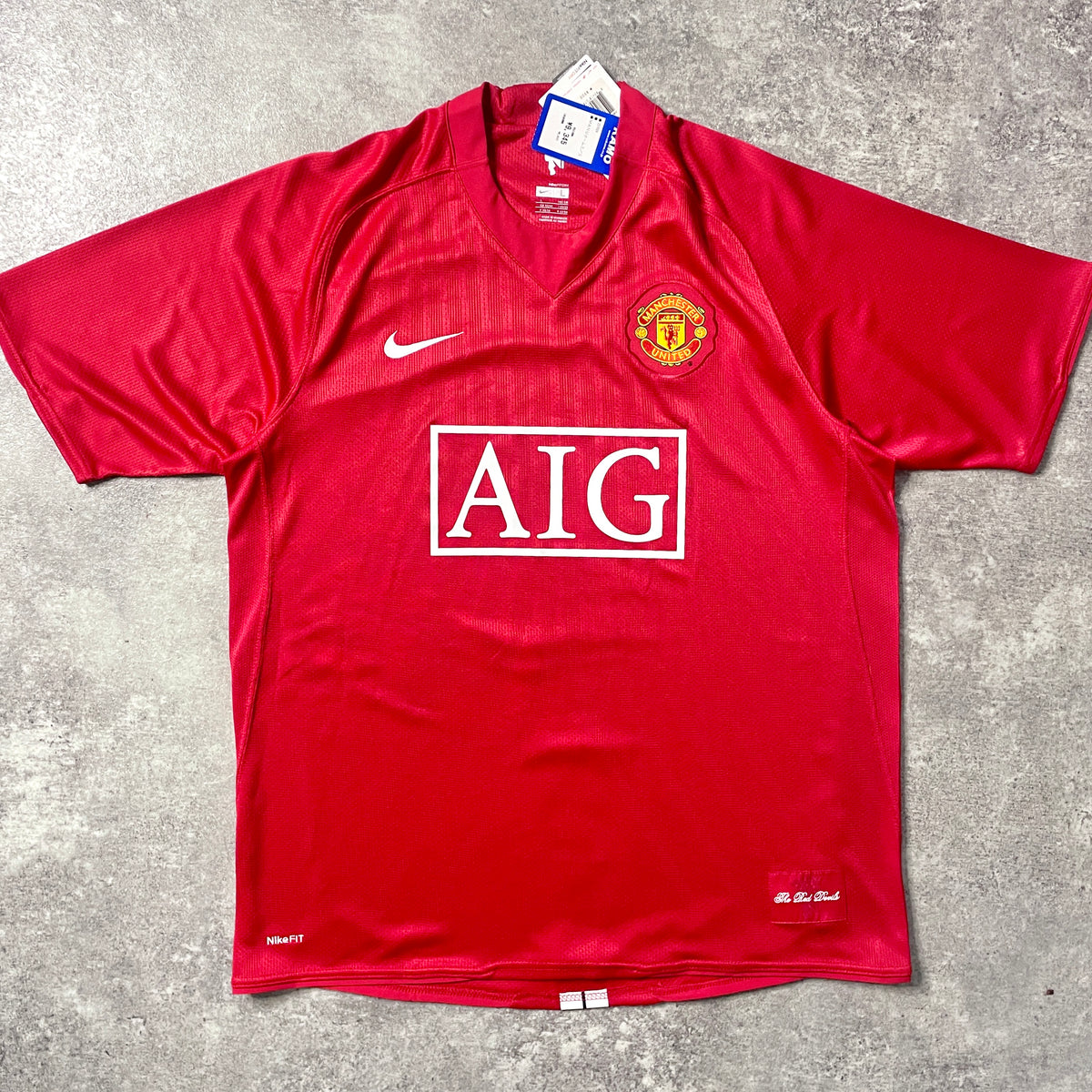 【BNWT正規品2007-2009 NIKE Manchester United UCL home GIGGS #11】