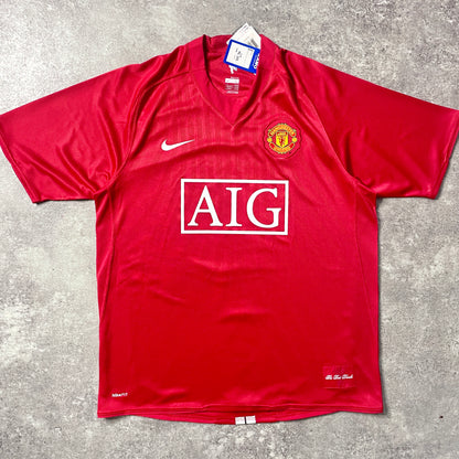 【BNWT正規品2007-2009 NIKE Manchester United UCL home GIGGS #11】