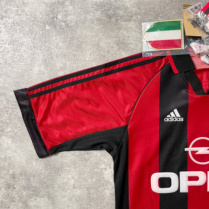 【BNWT正規品1998-1999 adidas AC Milan home ALBERTINI #4】