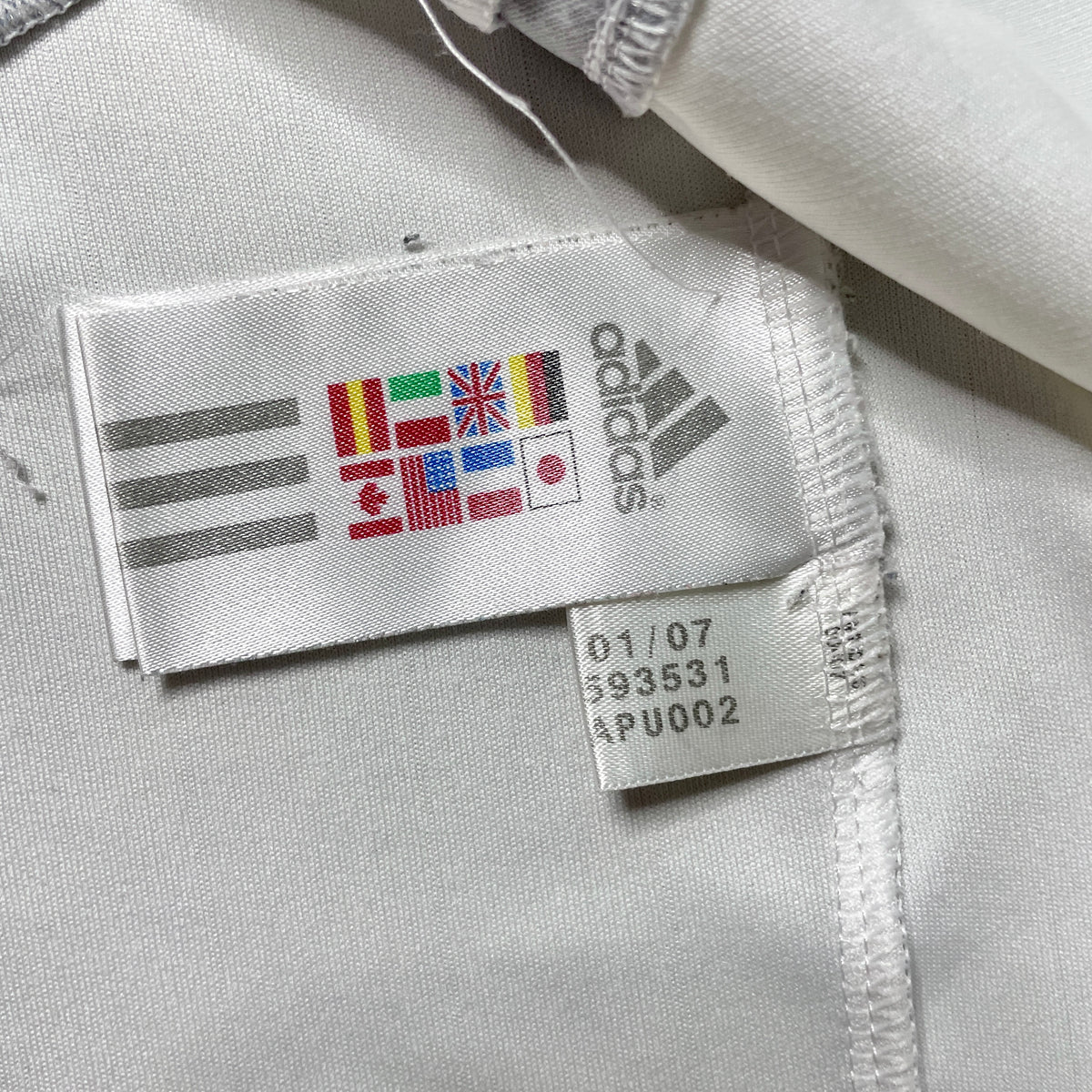 【正規品2006-2007 adidas Real Madrid home Raul #7】