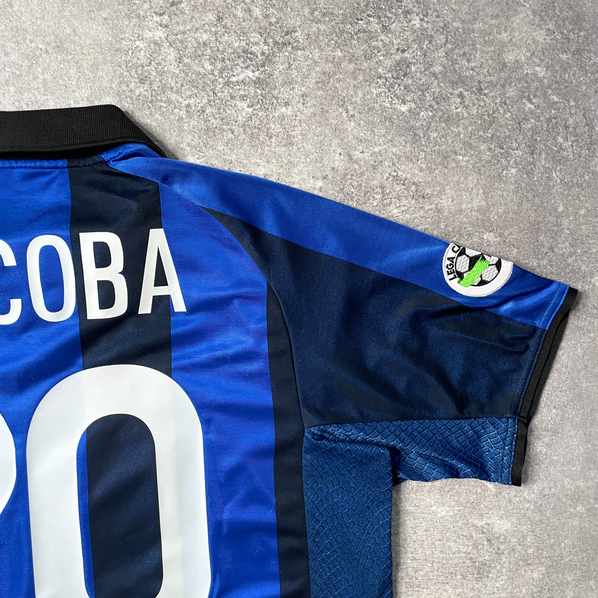 【正規品2001-2002 NIKE Inter Milan home RECOBA #20】