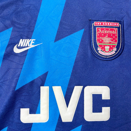 【正規品1995-1996 NIKE arsenal away BERGKAMP #10】