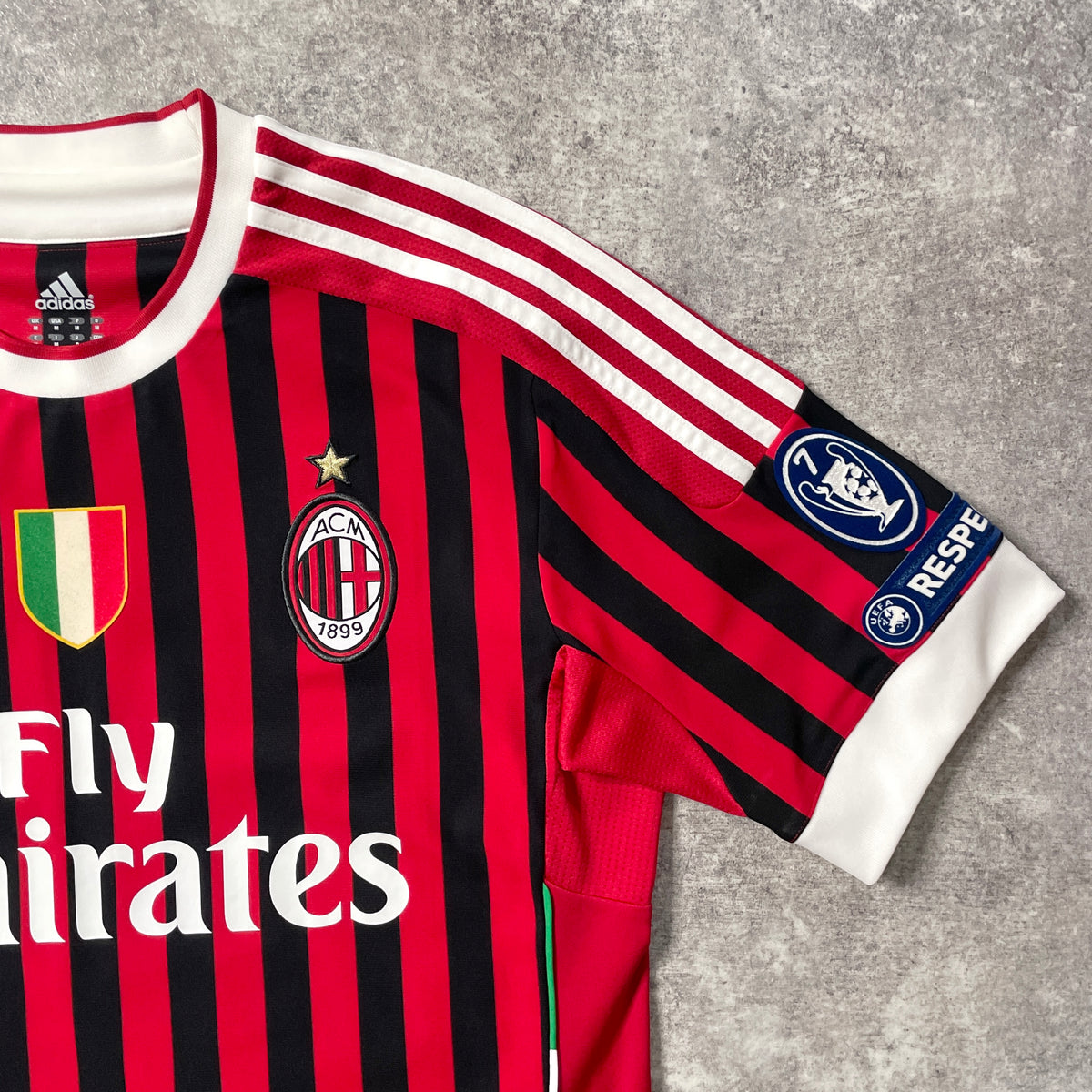 【正規品2011-2012 adidas AC Milan home PRINCE #27】