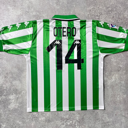 【正規選手実使用品1999-2000 Real Vetis home OTERO #14】