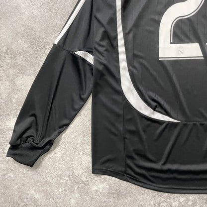 【正規選手支給品2006-2007 adidas Real Madrid away L/S Beckham #23】