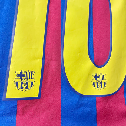 【正規品2005-2006 NIKE FC Barcelona home RONALDINHO #10】